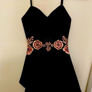 Short Black Homecoming dress